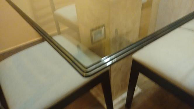 mesa de vidro